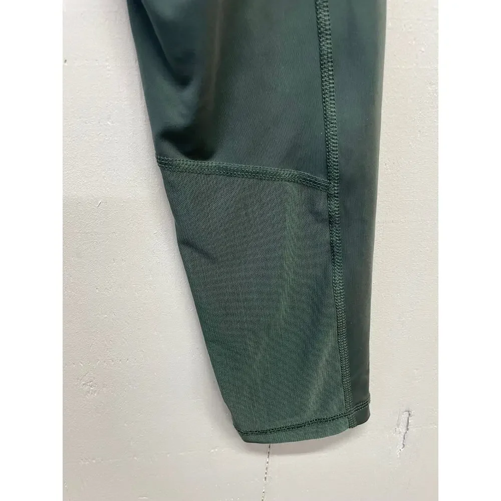 Nike Pro Dri Fit Women's Cropped Leggings XS Olive / Army Green Color